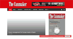 Desktop Screenshot of canmaker.com